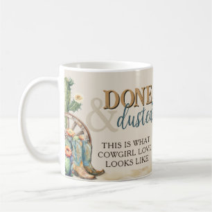 Mug Fille à couilles accomplie et dégoûtée Western Tru