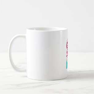 Mug Fille aime les chiens Typographie de gravure vinta