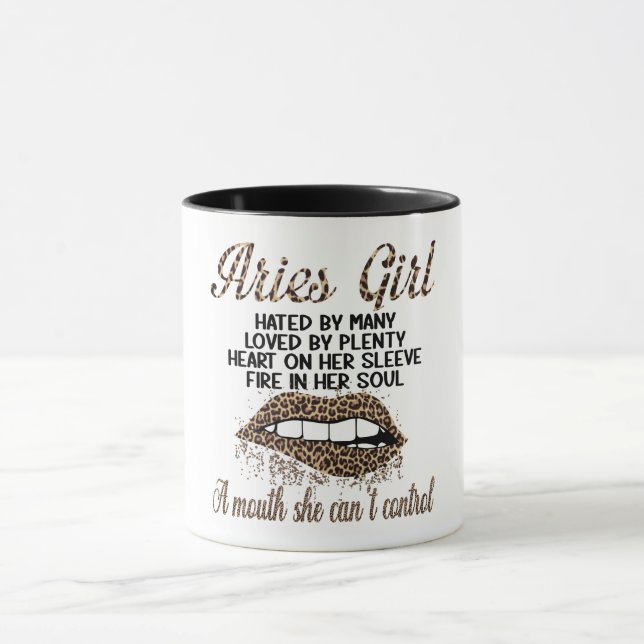 Mug Fille Aries/Anniversaire (Centre)