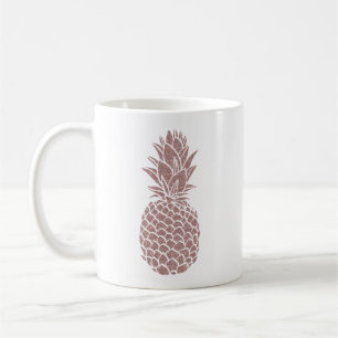 Mug Fille Blush Parties scintillant rose ananas