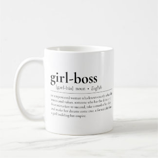 Mug Fille Boss Définition Moderne Boss Bureau