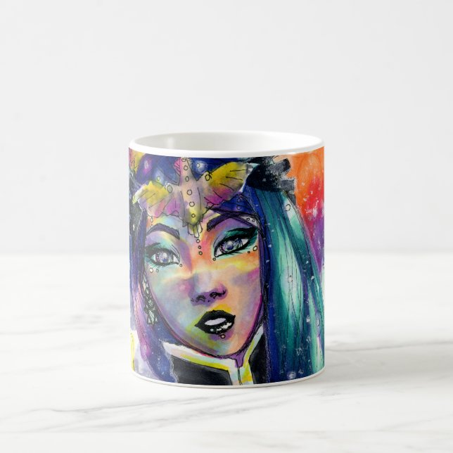 Mug Fille céleste d'imaginaire (Centre)