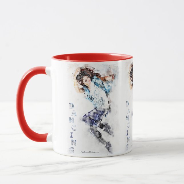 Mug Fille dansante 2 (Gauche)