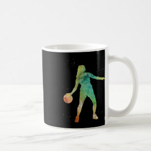 Mug Fille De Basketball Jouant