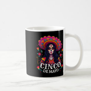 Mug Fille de Cinco De Mayo Fête mexicaine 5 De Mayo Pa