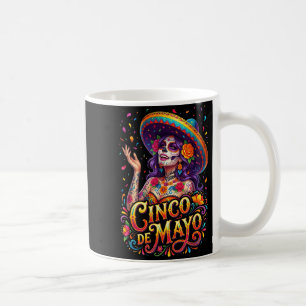 Mug Fille de Cinco de mayo fiesta mexicaine 5 de mayo