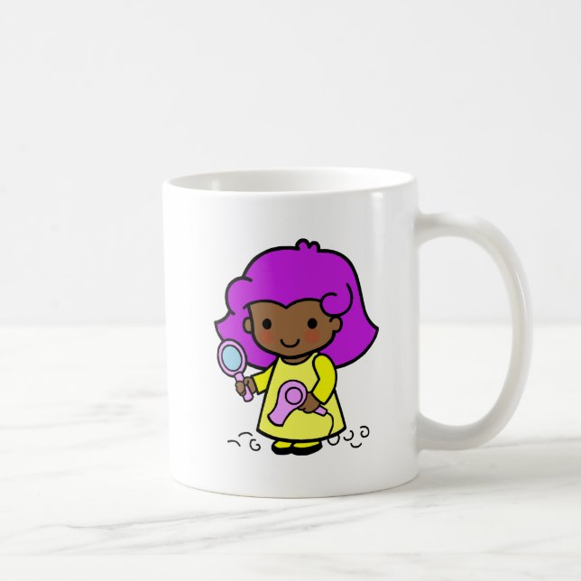Mug Fille de coiffeur (Droite)
