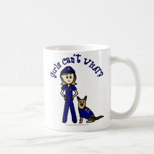 Mug Fille de la police K9
