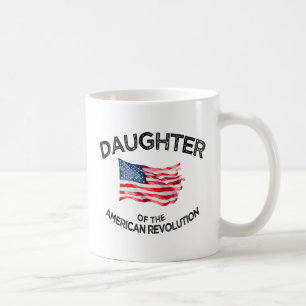 Mug Fille de la Révolution américaine DAR Star USA