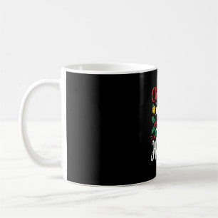 Mug Fille de Noël qui aime les chevaux