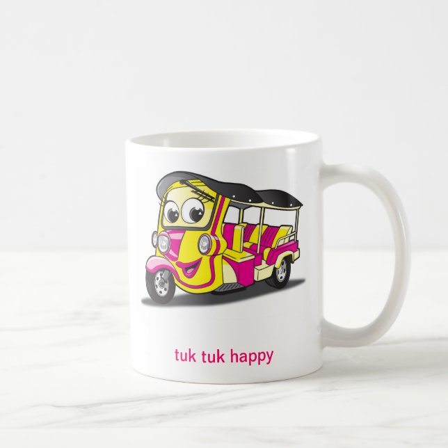 Mug fille de tuk de tuk (Droite)