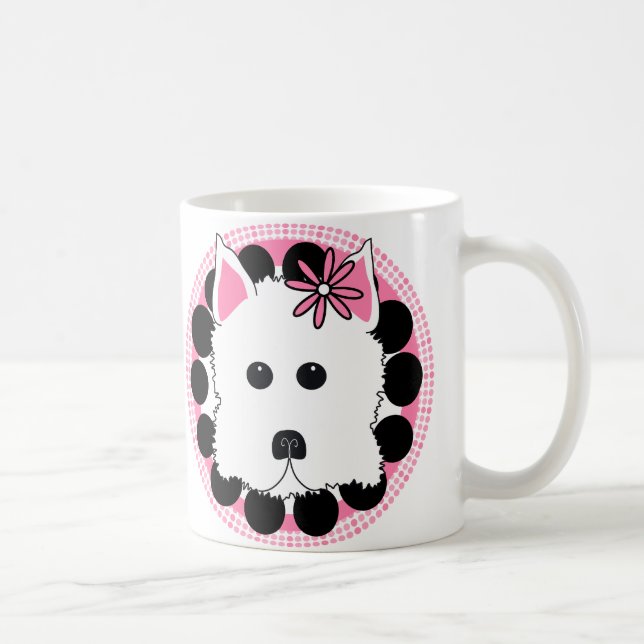 Mug Fille de Westie (Droite)