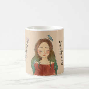 Mug Fille des Merles Bleus N'envole Pas