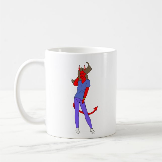 Mug fille diable (Gauche)