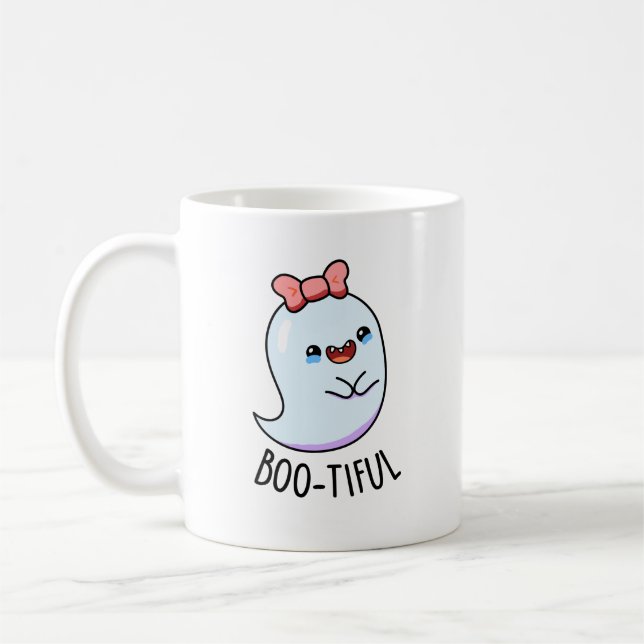 Mug Fille Drôle Botitique Halloween Fantôme Pun (Gauche)