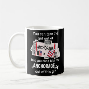 Mug Fille Du Passe D'Embarquement D'Ancrage Billet De 