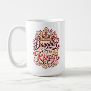 Mug Fille du Roi Conception Foi Chrétienne