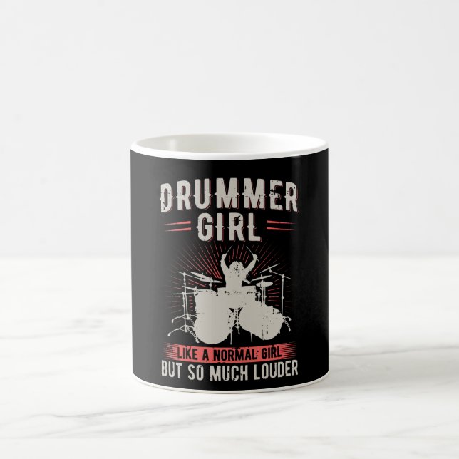 Mug Fille du tambour| Drummer Gift Drummer (Centre)