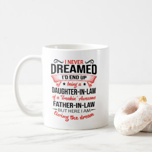 Mug Fille en droit d'un freakin magnifique père en dro