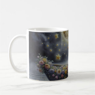 Mug Fille Fantaisiste Scène de Rêve Lunaire