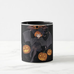 Mug fille halloween