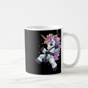 Mug Fille licorne karaté arts martiaux taekwondo kickb