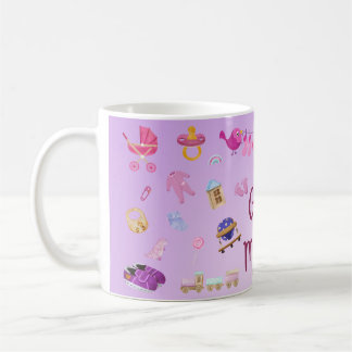 Mug Fille Maman Personnalisé Enveloppement Complet Con