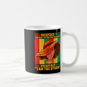 Mug Fille noire afro-américaine Juneteenth Je suis le