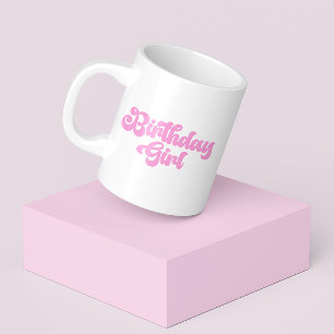 Mug Fille rose Anniversaire Fille 1er Premier Annivers