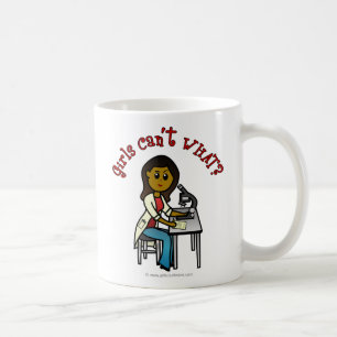 Mug Fille scientifique noire