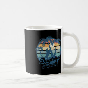 Mug Fille surfeuse de Daytona Beach Fl Coucher de sole