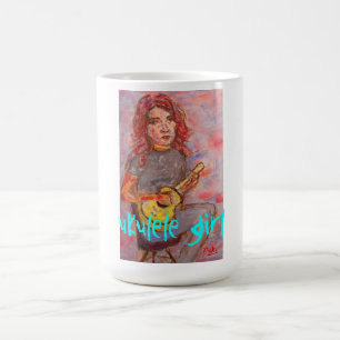 Mug fille ukulele
