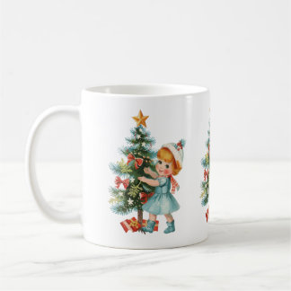 Mug fille vintage