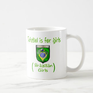 Mug Filles brésiliennes - Futebol est pour des filles