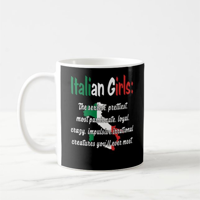 MUG FILLES ITALIENNES FUNNING (Gauche)