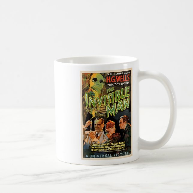 Mug Film D'Horreur Rétro S Monstres Halloween (Droite)