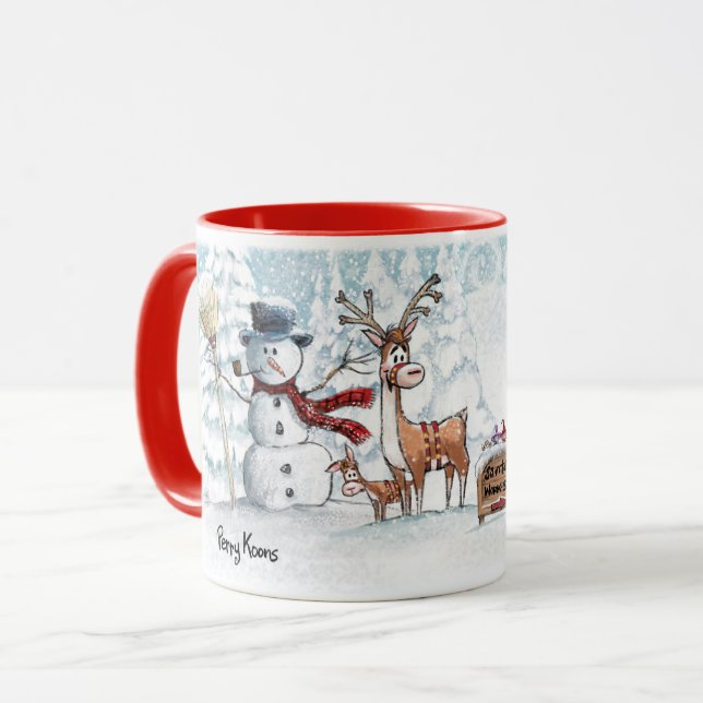Mug "Fils de la comète !" (Devant gauche)