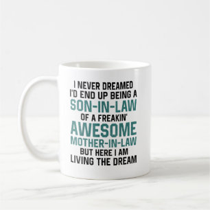 Mug Fils en droit d'une belle-mère Freakin'