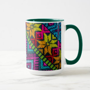Mug Fils tissés ethniques