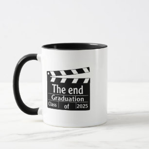 Mug Fin de la graduation 2025 Cinema Graduate