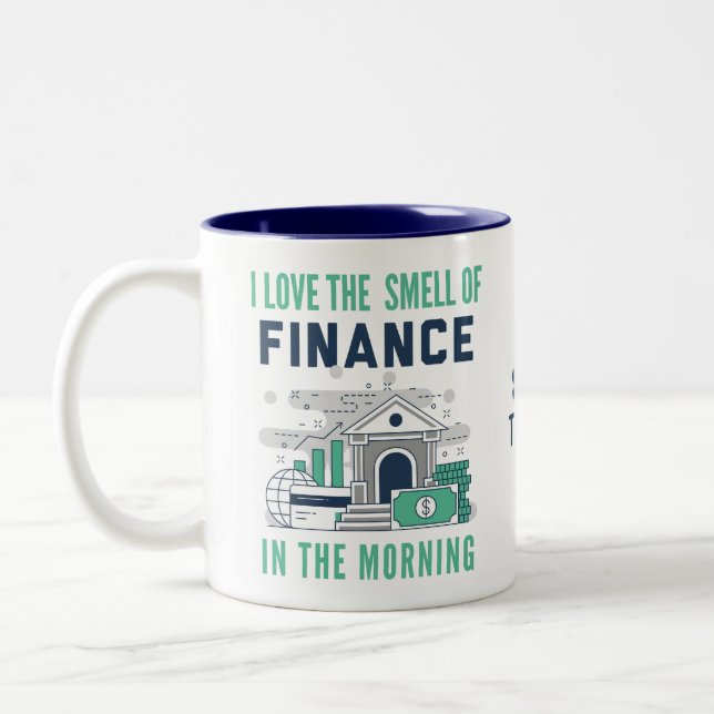 Mug financier amusant (Gauche)