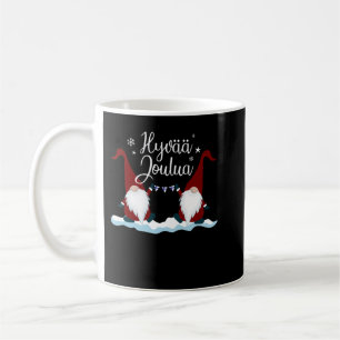 Mug Finlandais Joyeux Noël Finlande Cadeau Tee Hyvaa J