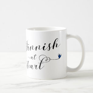 Mug Finnois À Heart Mug, Finlande