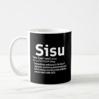 Mug Finnois Sisu Finlande Sisu Finlandais Sisu Sisu De