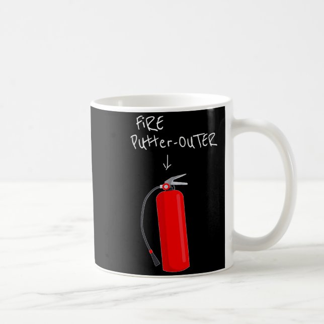 Mug Fire Putter Outer Fire Extinguisher Fire Fighter F (Droite)