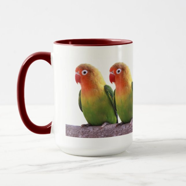 Mug Fischer's Lovebird (Gauche)