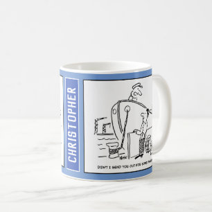 Mug Fisherman Skipper & Boat Crew Membre Funny