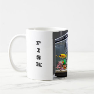 MUG FISHTANK DISIGER ET ÉCRIRE POISSON CATCHER