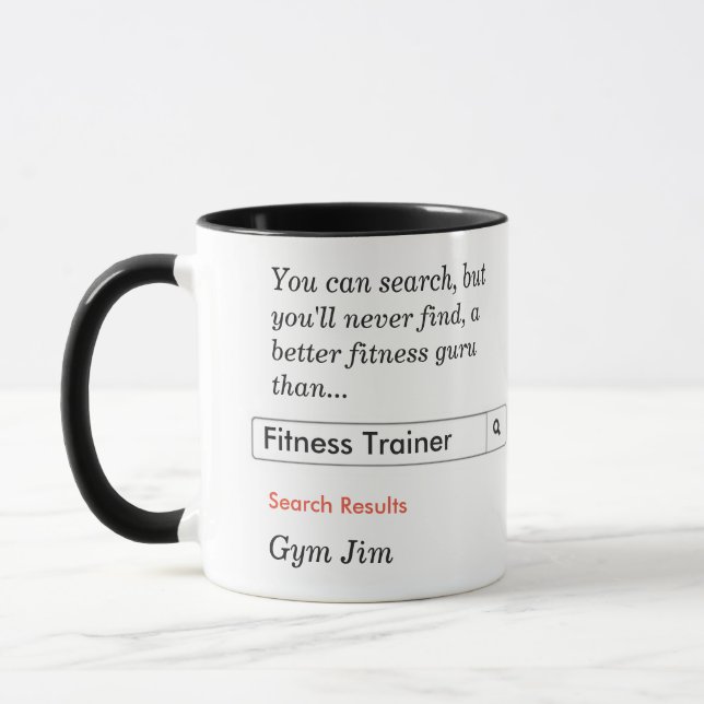 Mug Fitness Guru (Gauche)
