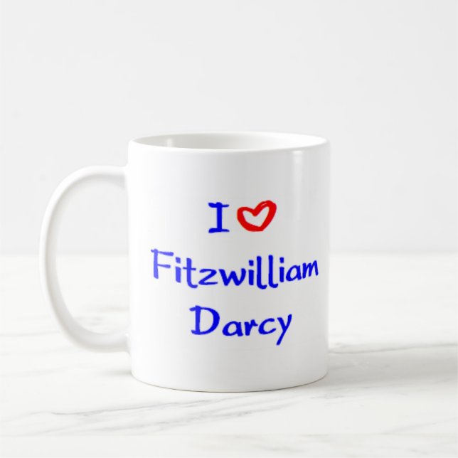 Mug fitzwilliam darcy (Gauche)